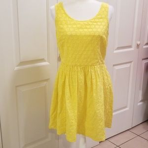 Old Navy Sunshine Eyelets Summer Dress